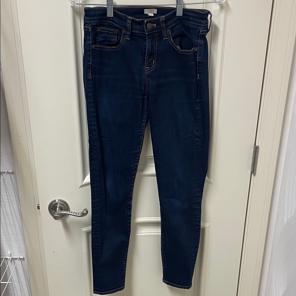 J. Crew Women's Dark Indigo Skinny Jeans